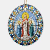 Drie Angels Keramisch Ornament (Links)