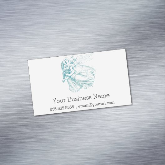 Drie Angels Magnetisch Visitekaartje (Voorbeeld)