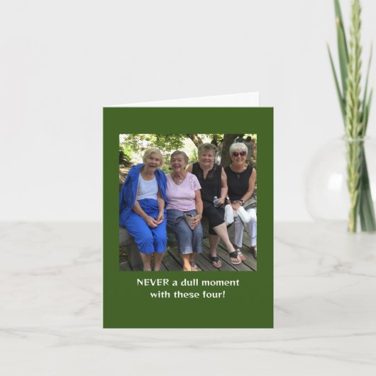 Drie apen plus nog één kaart (Voorkant)