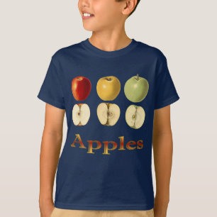 Drie appels ~ Botanische vruchten ~ Alle kleuren a T-shirt