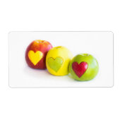 Drie appels etiket (Voorkant)