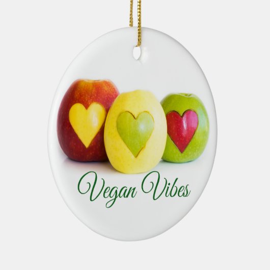 Drie appels keramisch ornament (Rechts)