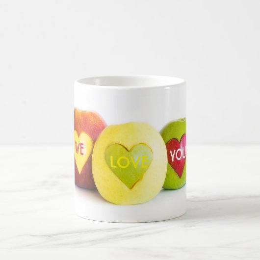 Drie appels koffiemok (Center)