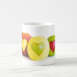 Drie appels koffiemok