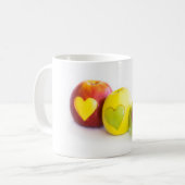 Drie appels koffiemok (Voorkant links)