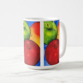 Drie appels koffiemok (Voorkant rechts)