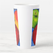 Drie appels latte mok (Voorkant)