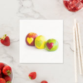 Drie appels servet (Insitu)