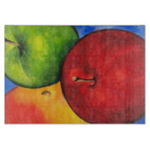 Drie appels snijplank (Voorkant)