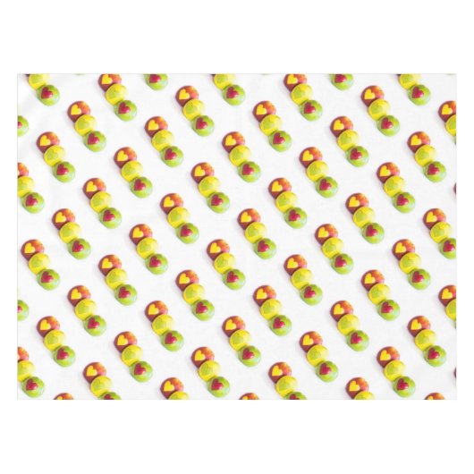 Drie appels tafelkleed (Voorkant (Horizontaal))