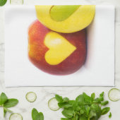 Drie appels theedoek (Gevouwen)