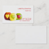 Drie appels visitekaartje (Voorkant / Achterkant)