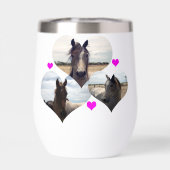 Drie Arabische paardenharten, (Achterkant)