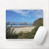 Drie Arch Rocks, Oceanside, Oregon Muismat (Met muis)