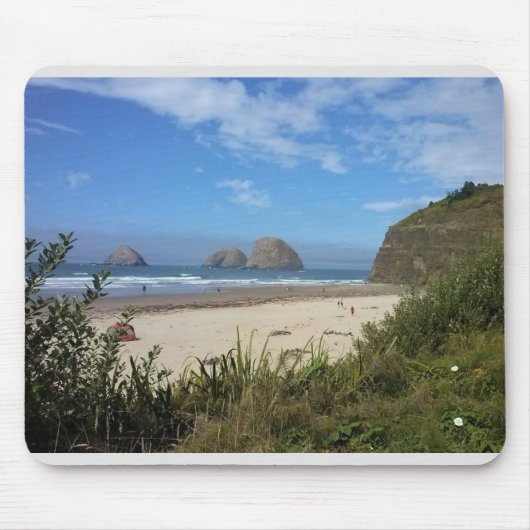 Drie Arch Rocks, Oceanside, Oregon Muismat (Voorkant)