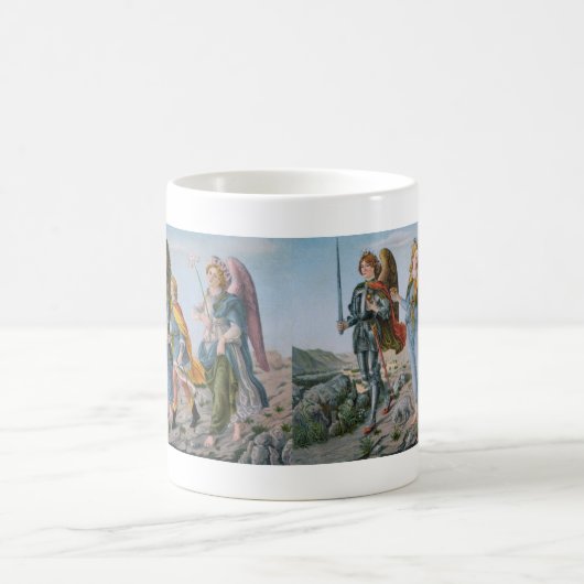 Drie Archangels en Tobias (M 017) Koffiemok (Center)