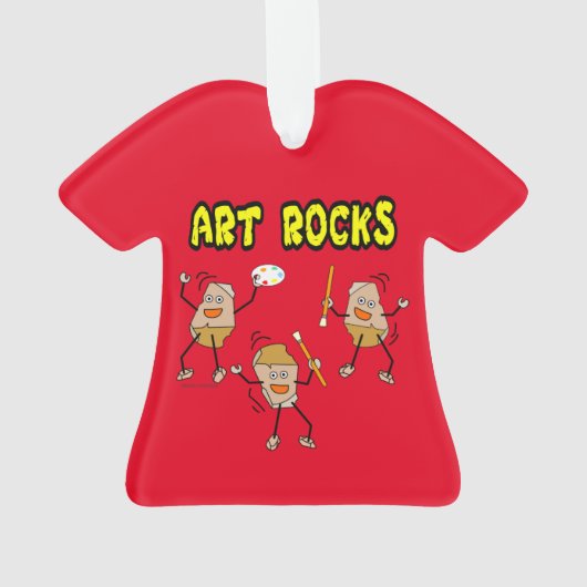 Drie Art Rocks Ornament (achterkant)