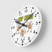 Drie Art Rocks Ronde Klok (Hoek)