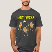Drie Art Rocks T-shirt (Voorkant)