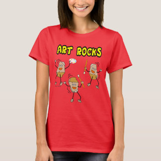 Drie Art Rocks T-shirt
