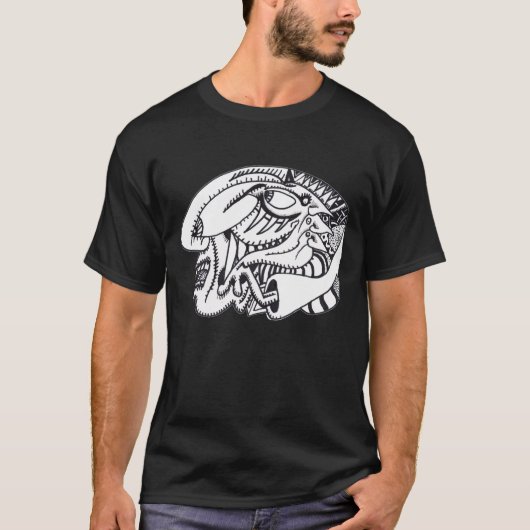 Drie aspecten van inkttekening t-shirt (Voorkant)