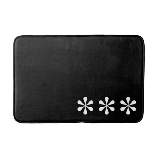 Drie asterisken badmat (Voorkant)