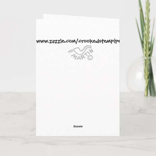 Drie Augurken Comic Sjabloon Dank u Kaart (Achterkant)