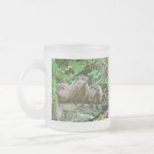 Drie Baby Groundhogs Matglas Koffiemok (Links)