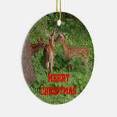 Drie Baby kerstversiering aangepast aan de maat Keramisch Ornament (Rechts)