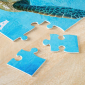 Drie Baby Zee-schildpadden zwemmen Legpuzzel (Zijkant)