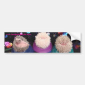 Drie baby's bumper sticker (Voorkant)