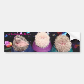 Drie baby's bumper sticker