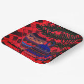 Drie ballen papieren bordje (Gebogen)