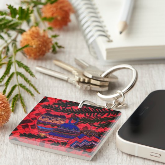 Drie ballen sleutelhanger (Voorkant Rechts)