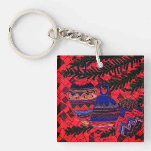 Drie ballen sleutelhanger (Voorkant)