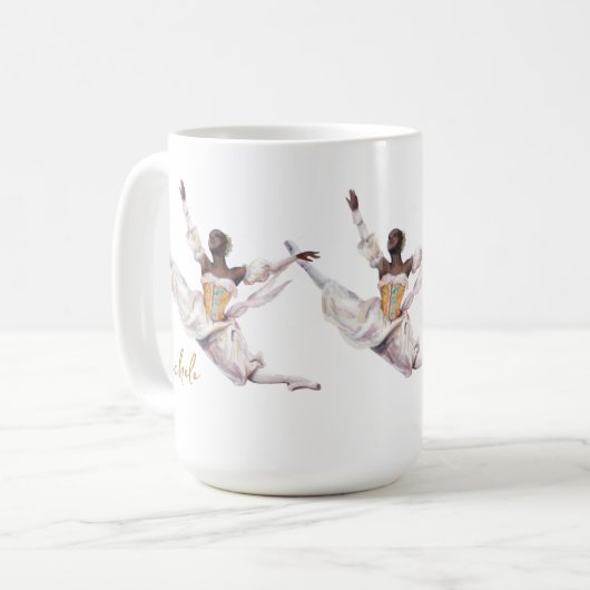 Drie Ballerina's Koffiemok (Voorkant links)