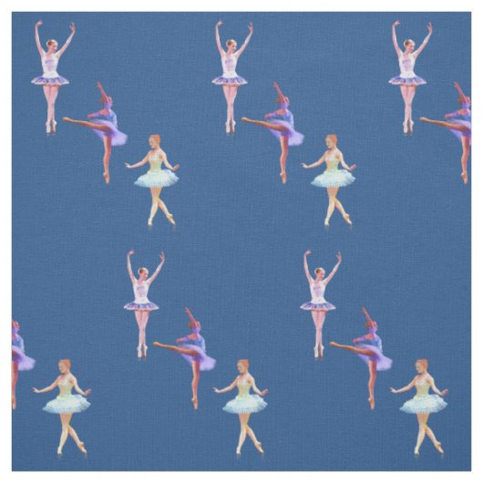 Drie Ballerinas Stof (Swatch)