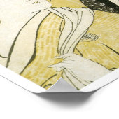 Drie Beauties, Utamaro, jaren 1790 Poster (Hoek)
