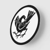 Drie bedekte rij ronde klok (Hoek)