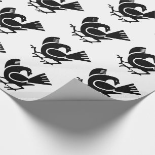 Drie beenmerg cadeaupapier
