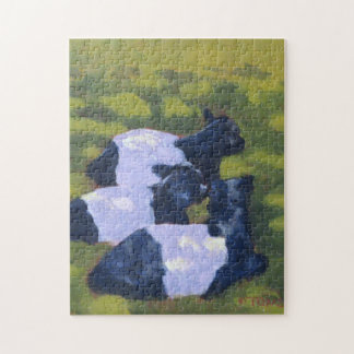 Drie Belties in de schaduw Legpuzzel