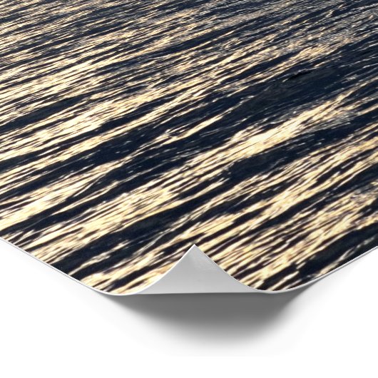 Drie bemanningsboten roeien voor Mo'orea. Poster (Hoek)