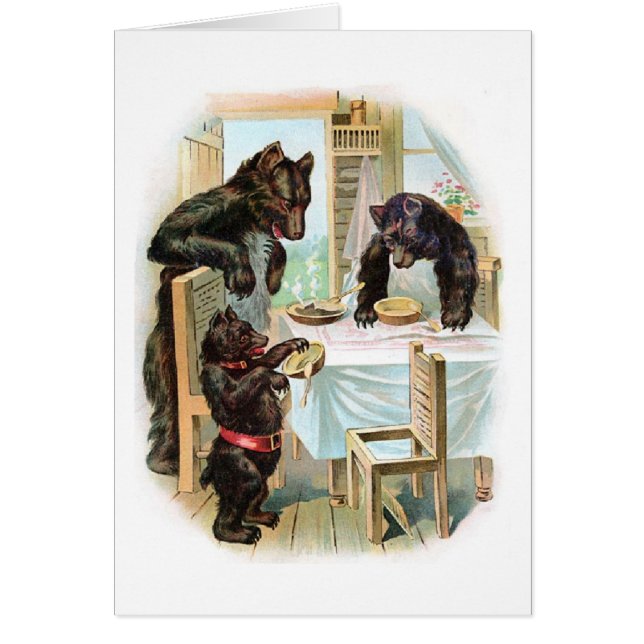 Drie Beren Eat Porridge (Voorkant)