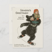 Drie Beren ijsschaatsen CC0887 Briefkaart (Voorkant / Achterkant)