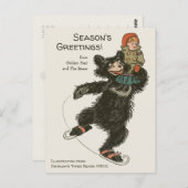 Drie Beren ijsschaatsen CC0887 Briefkaart (Voorkant / Achterkant)