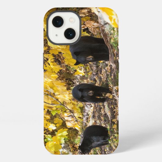 Drie beren iPhone hoesje (Achterkant)