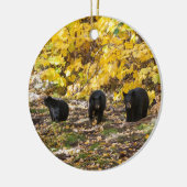 Drie Beren Keramisch Ornament (Links)