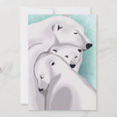 Drie Beren Winter Wonderland - Vrolijk Kerstfeest Kaart (Voorkant)