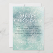 Drie Beren Winter Wonderland - Vrolijk Kerstfeest Kaart (Achterkant)