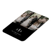 Drie Berichten Foto Collage Vele Bedankt citaat Magneet (Linkerzijde)